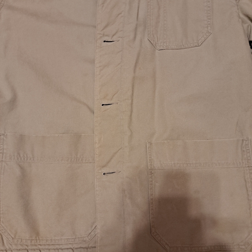 Structure Work Clothes Vintage Mens Barn Chore Coat SZ LG - Picture 6 of 8